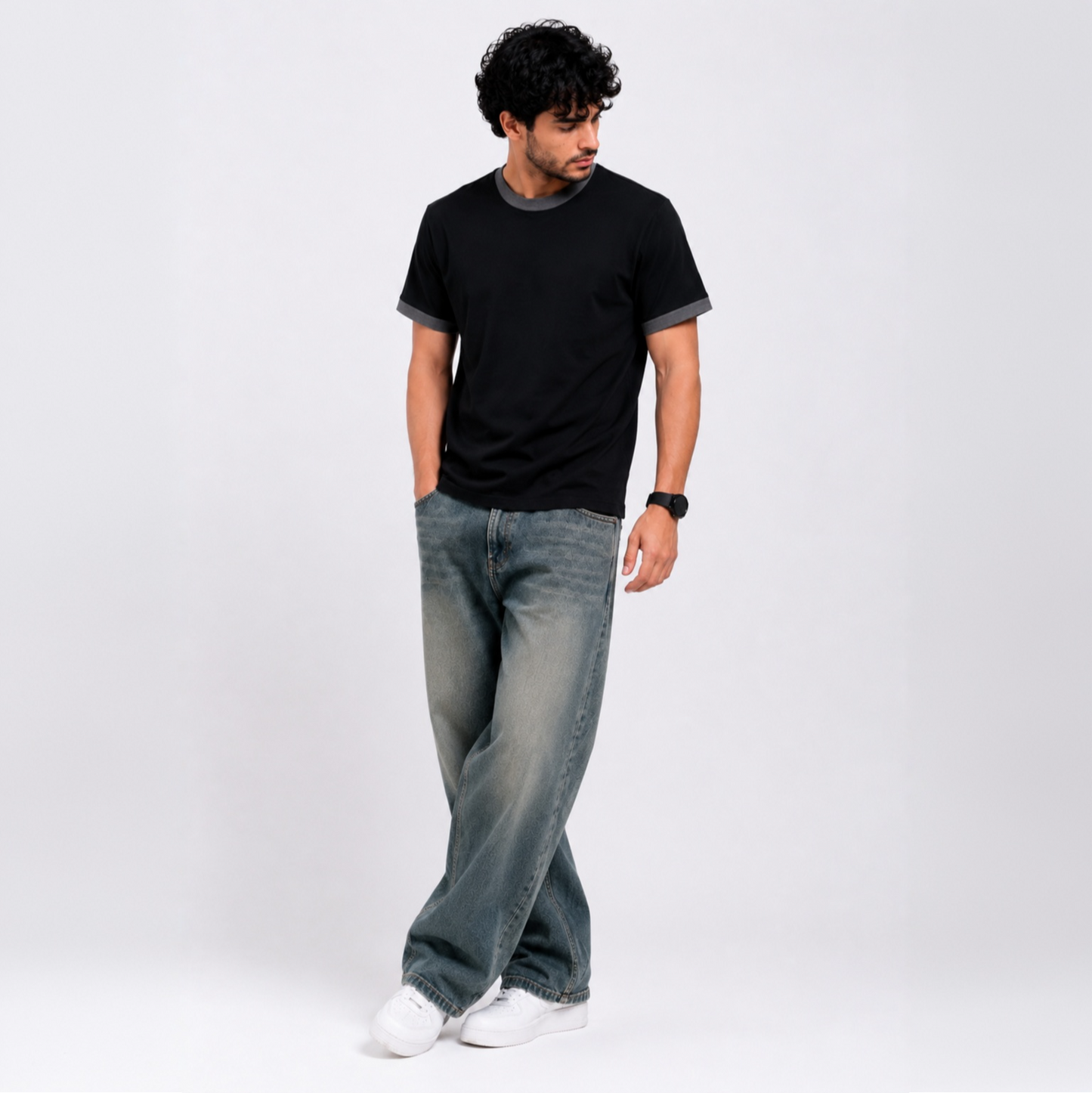 SHADOWLINE BLACK T-SHIRT